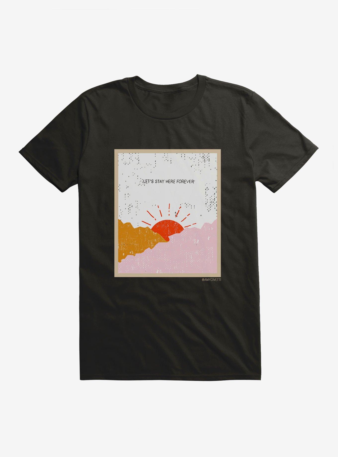 BL Creators: Amy Civetti Let's Stay Here Forever T-Shirt, , hi-res