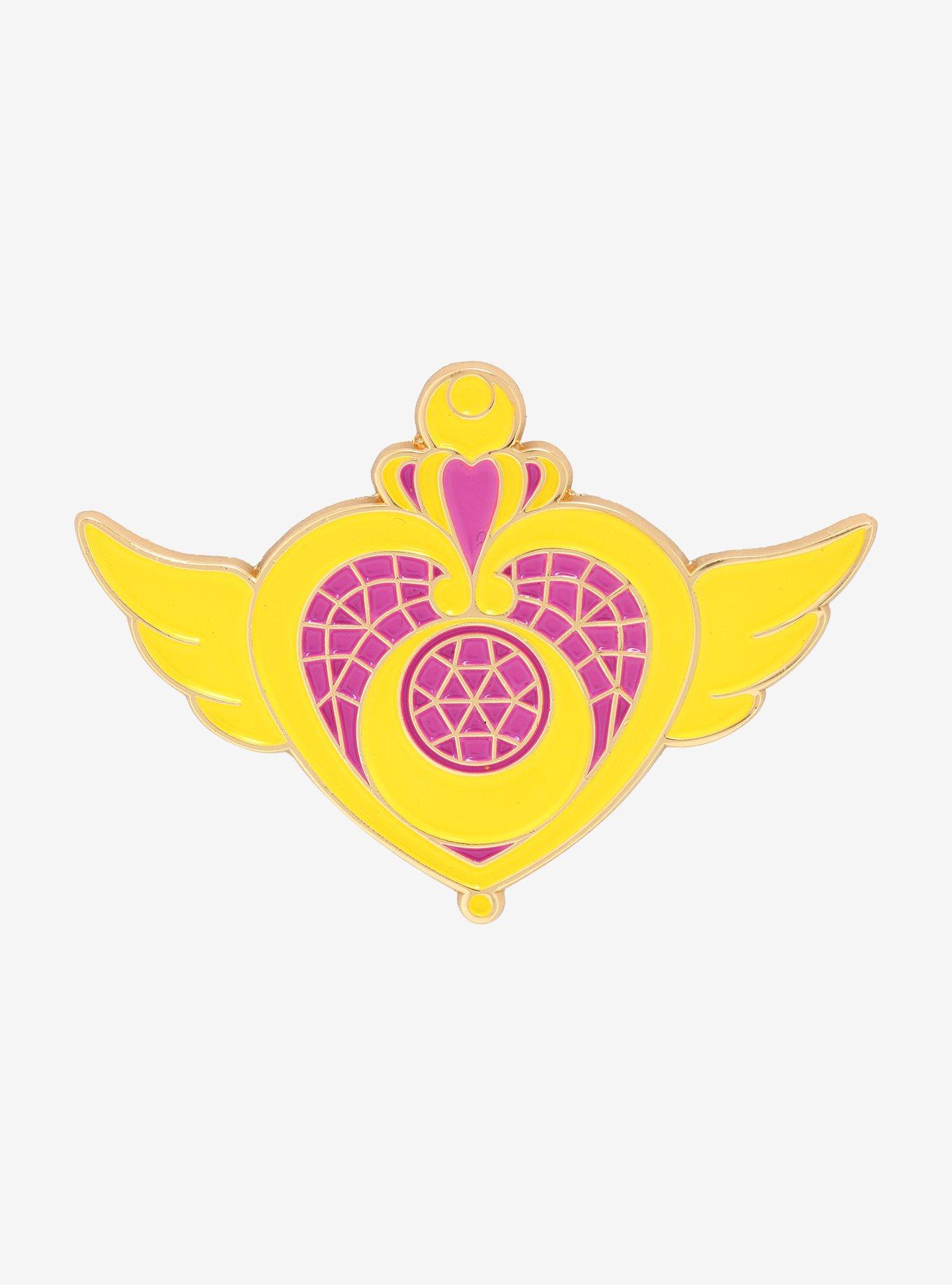 Sailor Moon Crisis Moon Compact Enamel Pin, , hi-res