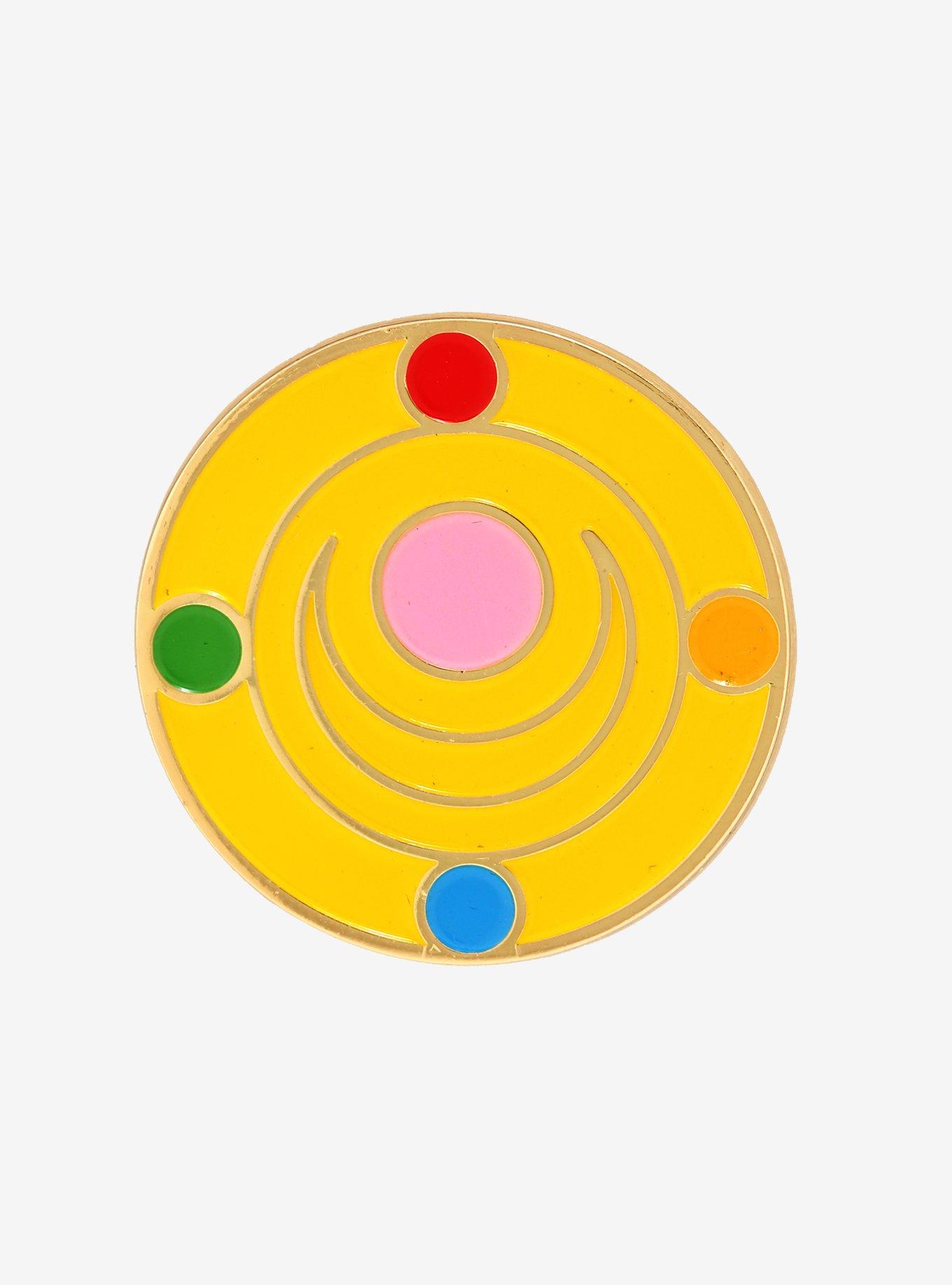 Sailor Moon Transformation Brooch Enamel Pin, , hi-res