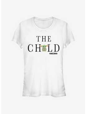 Star Wars The Mandalorian The Child Text Girls T-Shirt, , hi-res