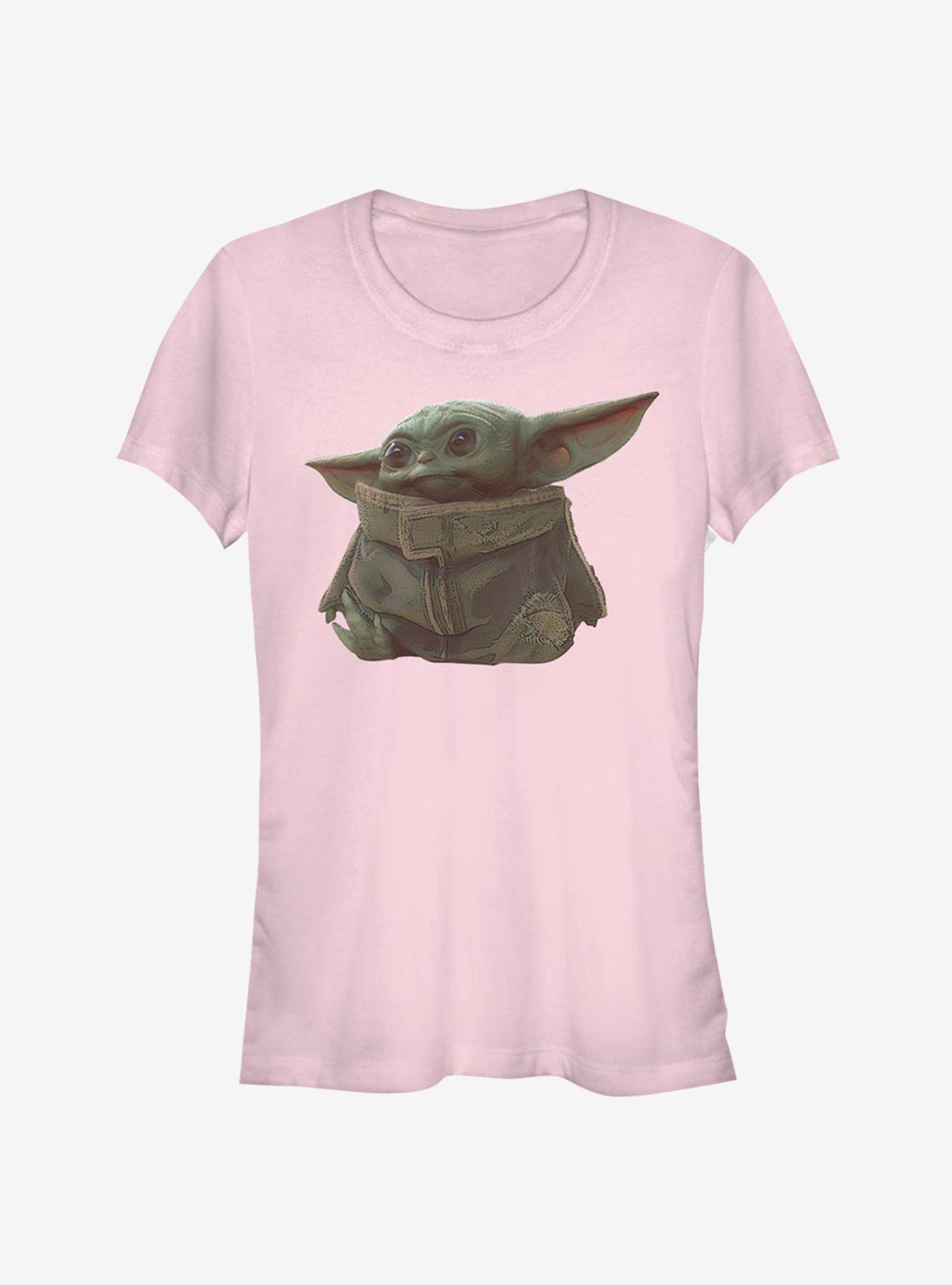 Star Wars The Mandalorian The Child Classic Pose Girls T-Shirt, LIGHT PINK, hi-res