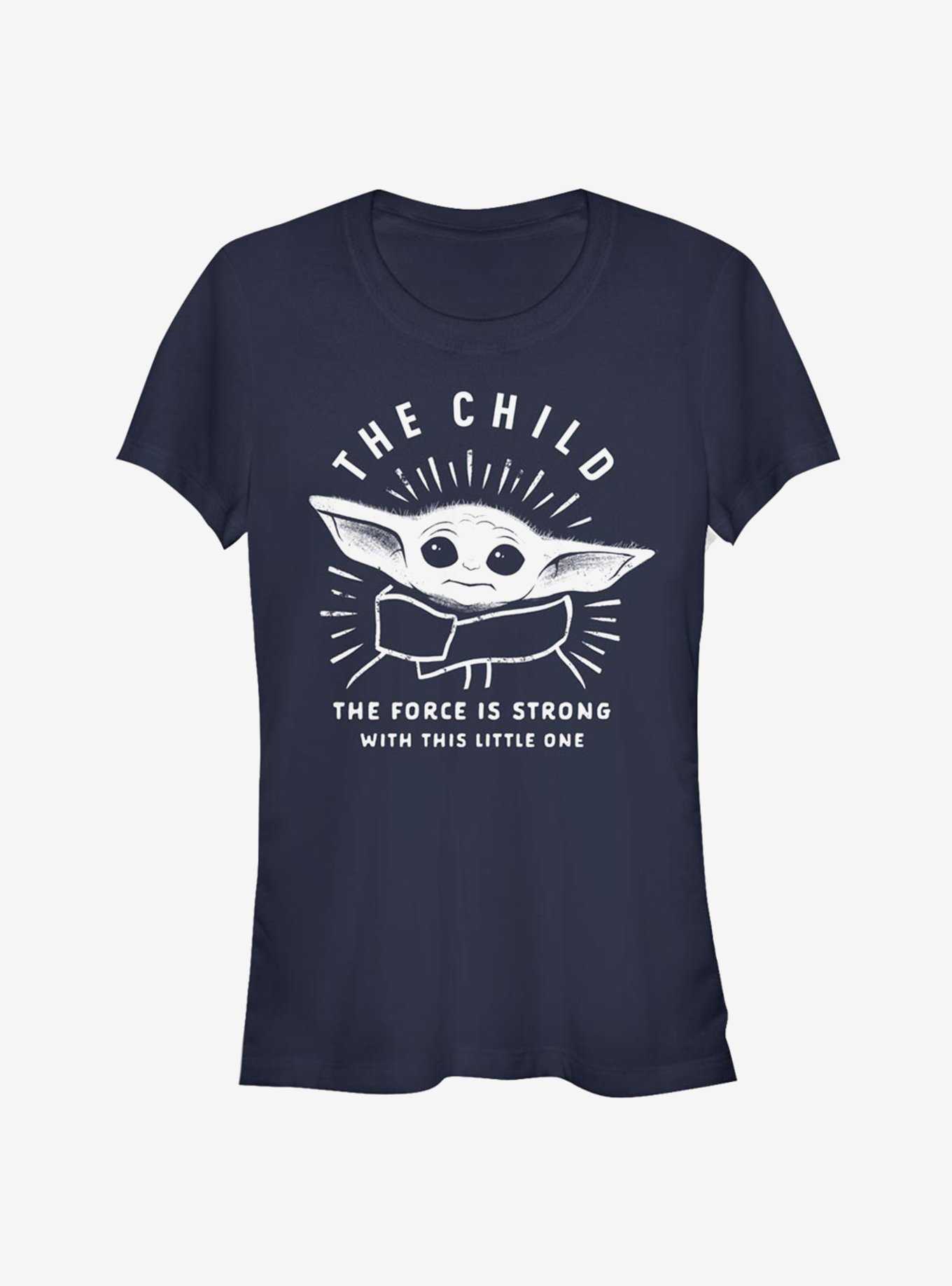 Star Wars The Mandalorian The Child The Force Is Strong Girls T-Shirt, , hi-res