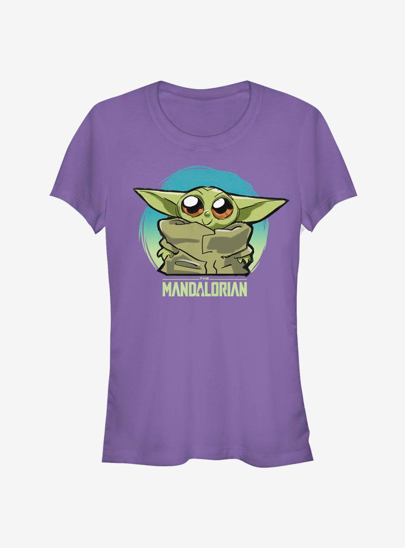 Star Wars The Mandalorian The Child Cute Big Eyes Girls T-Shirt, , hi-res