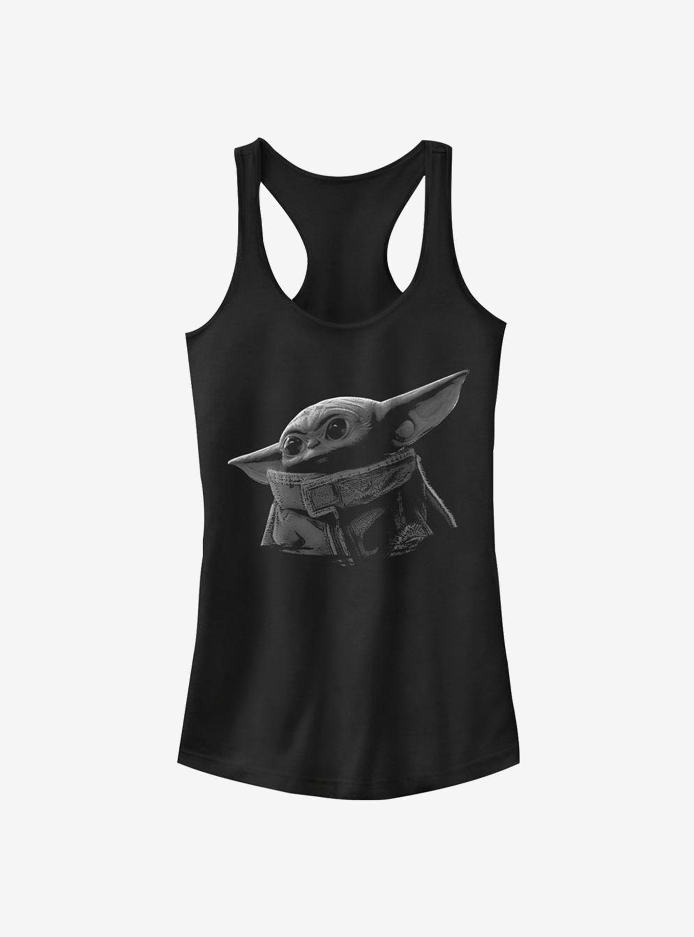 Star Wars The Mandalorian The Child Grey Scale Girls Tank, , hi-res