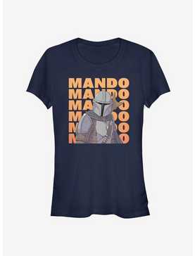 Star Wars The Mandalorian Mando Text Girls T-Shirt, , hi-res