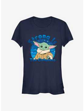 Star Wars The Mandalorian The Child Strong Is The Cuteness Girls T-Shirt, , hi-res