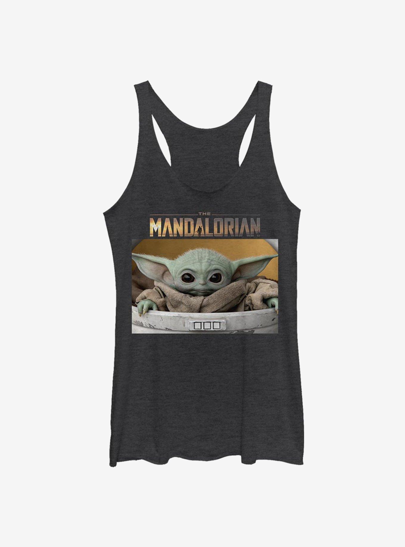 Star Wars The Mandalorian The Child Box Photo Girls Tank, , hi-res