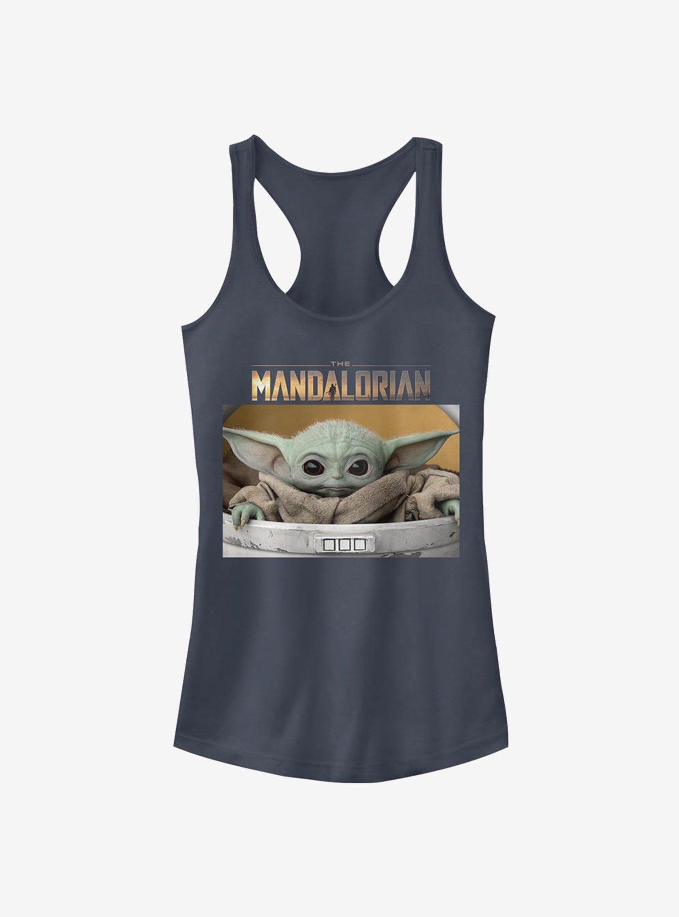 Star Wars The Mandalorian The Child Box Photo Girls Tank, , hi-res