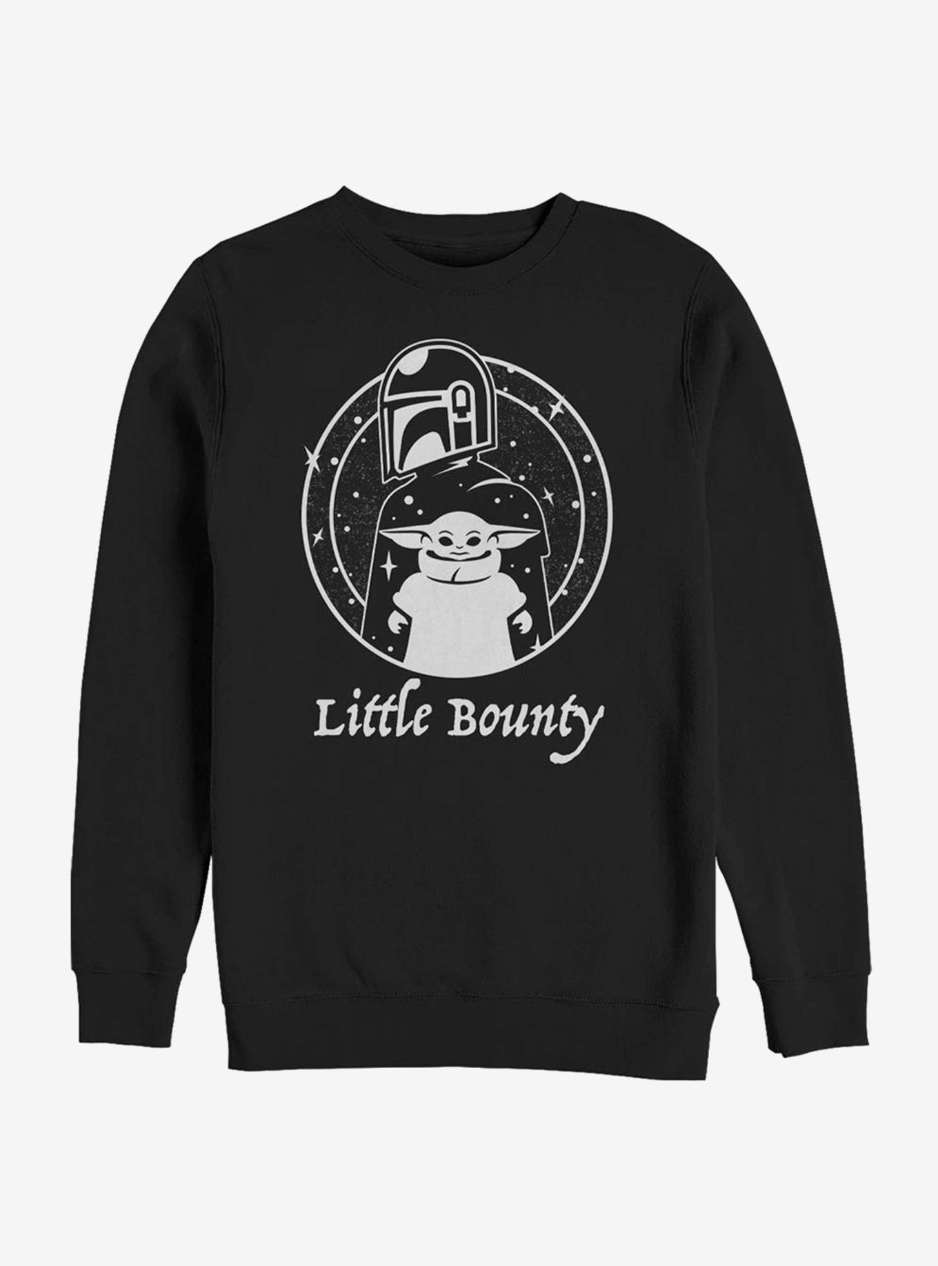 Star Wars The Mandalorian The Child Little Bounty Outline Crew Sweatshirt, , hi-res