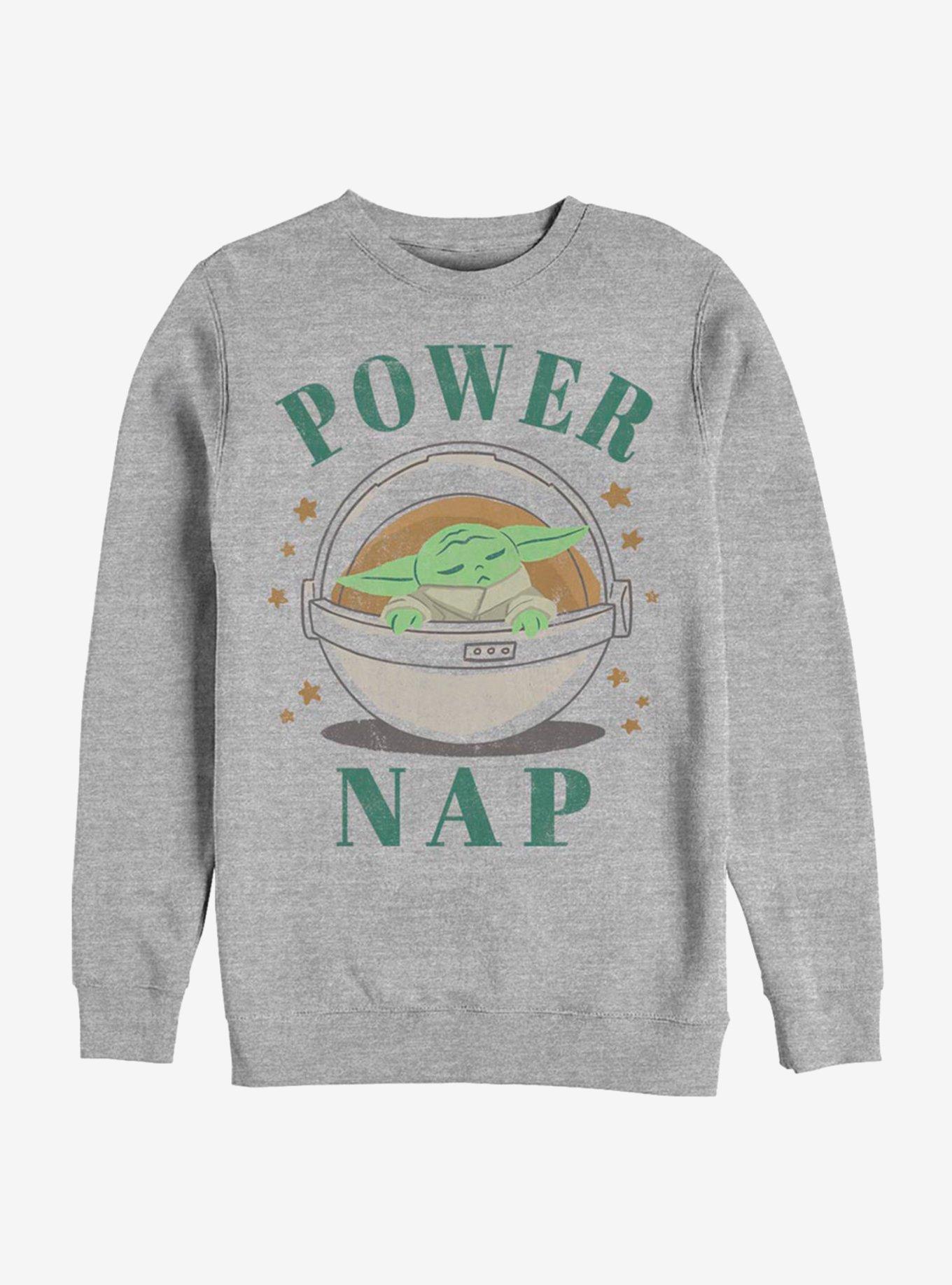 Star Wars The Mandalorian The Child Power Nap Crew Sweatshirt, , hi-res