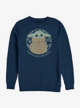 Star Wars The Mandalorian The Child Cutest Bounty In The Galaxy Crew Sweatshirt, , hi-res