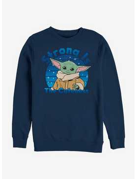 Star Wars The Mandalorian The Child Strong Is The Cuteness Crew Sweatshirt, , hi-res
