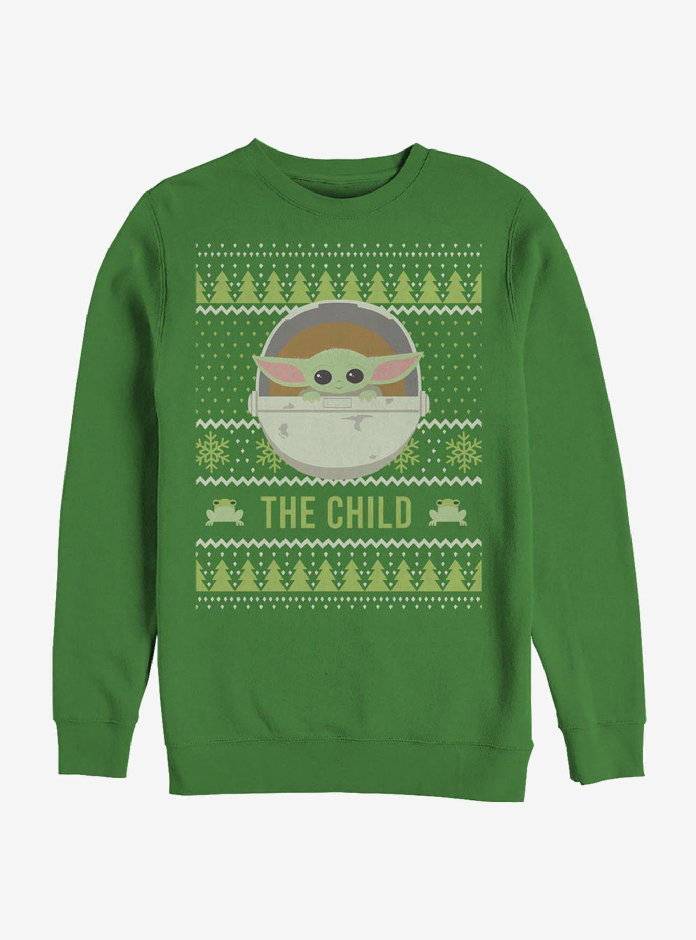 Star Wars Baby Yoda The Child Mandalorian Womens Ugly Sweater - T-shirts  Low Price