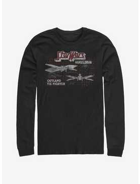 Star Wars The Mandalorian Outland Tie Fighter Long-Sleeve T-Shirt, , hi-res