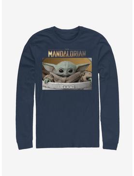 Plus Size Star Wars The Mandalorian The Child Box Photo Long-Sleeve T-Shirt, , hi-res