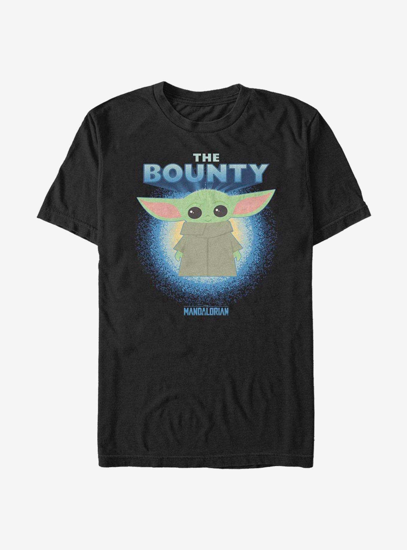 Star Wars The Mandalorian The Child Bounty Spotlight T-Shirt, BLACK, hi-res
