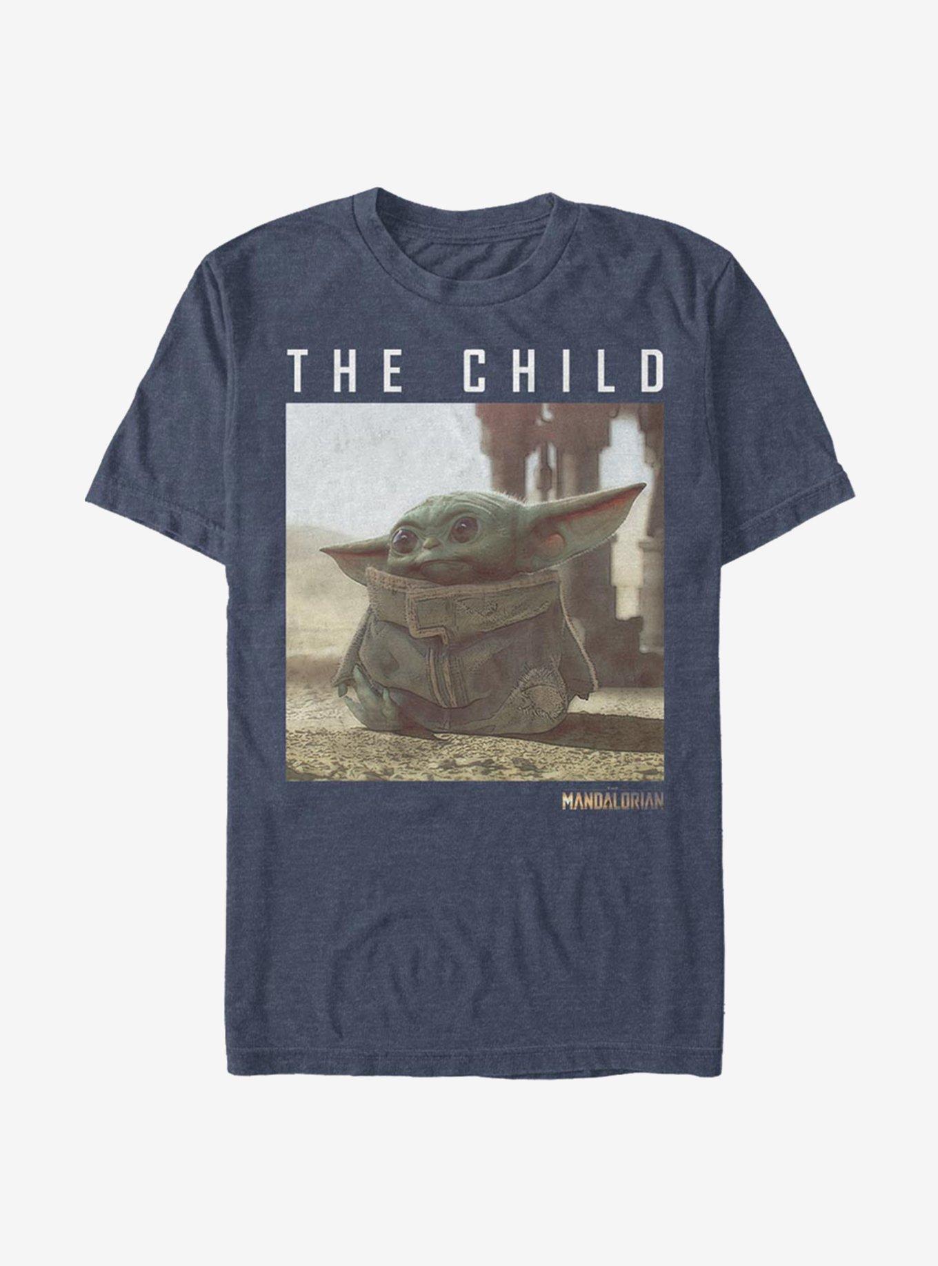 Star Wars The Mandalorian The Child Text Photoreal T-Shirt, , hi-res