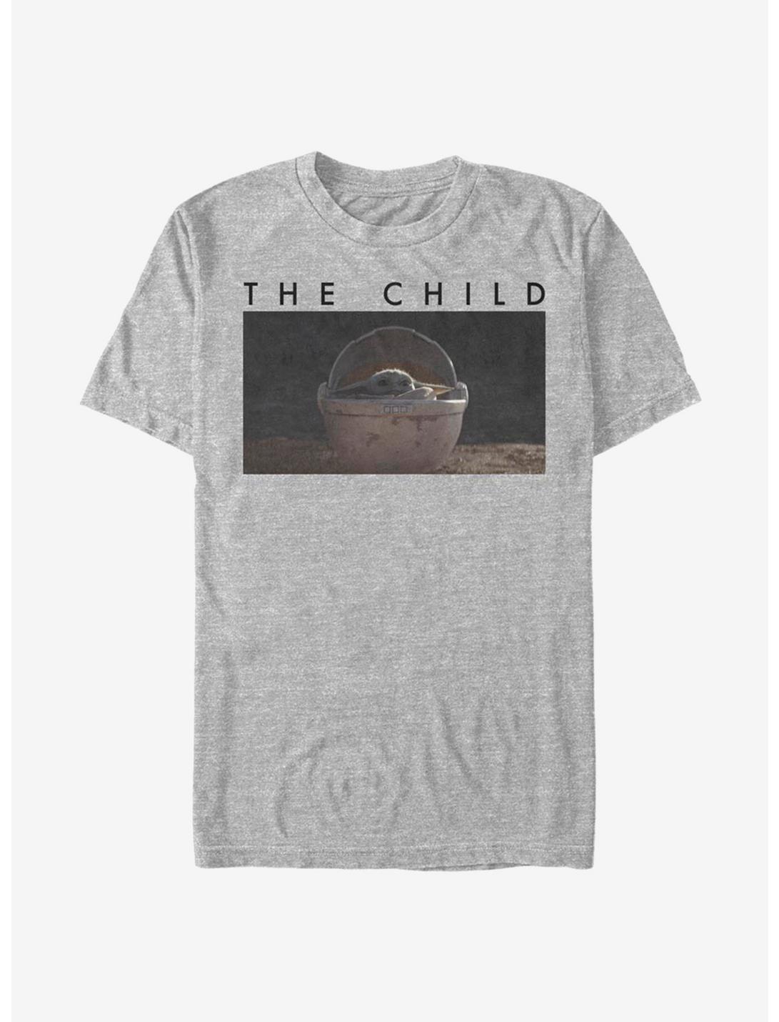 Star Wars The Mandalorian The Child Floating Bassinet T-Shirt, ATH HTR, hi-res
