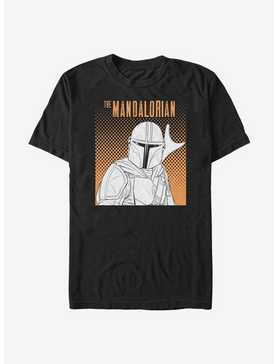 Star Wars The Mandalorian Mando Outline T-Shirt, , hi-res