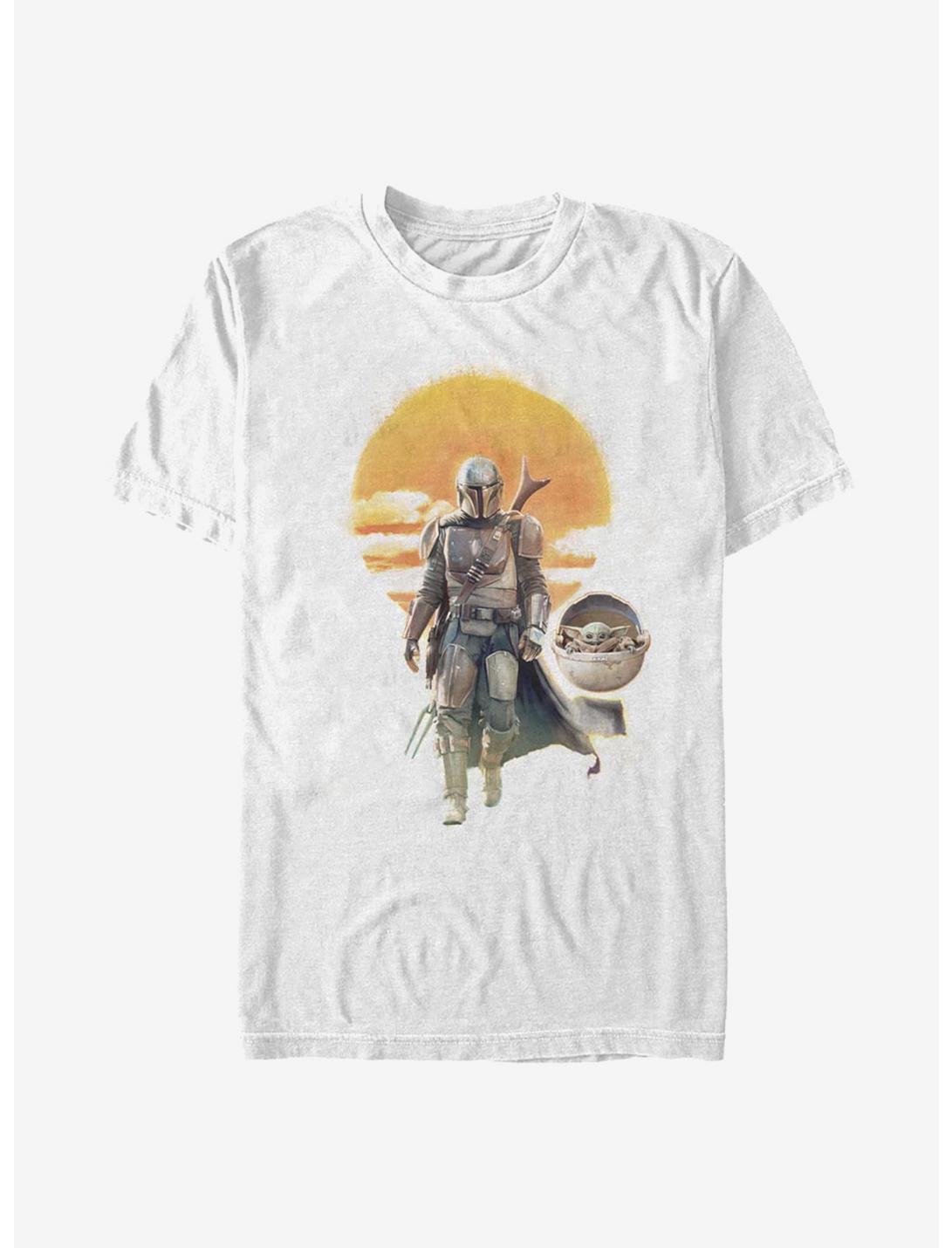 Star Wars The Mandalorian The Child Casual Stroll T-Shirt, WHITE, hi-res