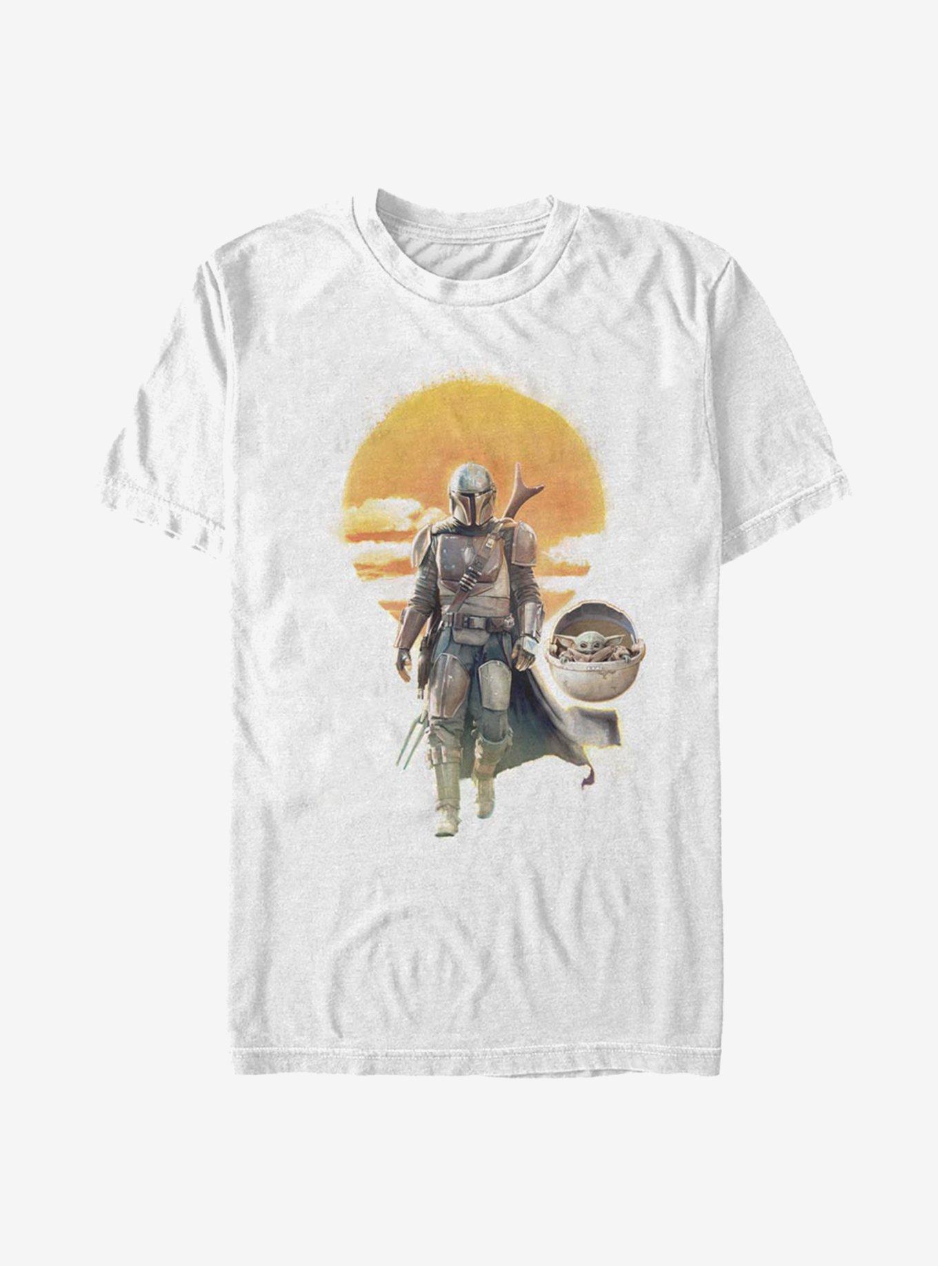 Star Wars The Mandalorian The Child Casual Stroll T-Shirt, WHITE, hi-res
