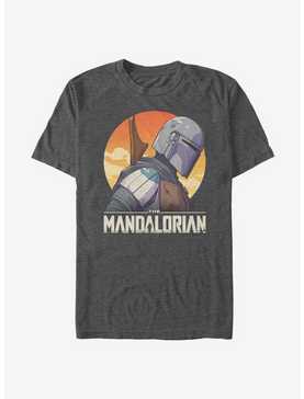 Star Wars The Mandalorian Mando Sunset T-Shirt, , hi-res