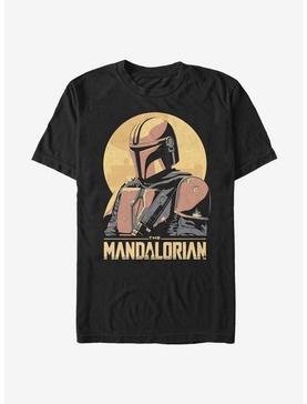 Star Wars The Mandalorian Mando Sunset Frame T-Shirt, , hi-res