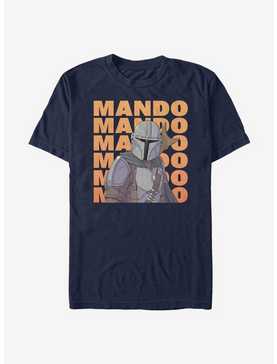 Star Wars The Mandalorian Mando Text T-Shirt, , hi-res