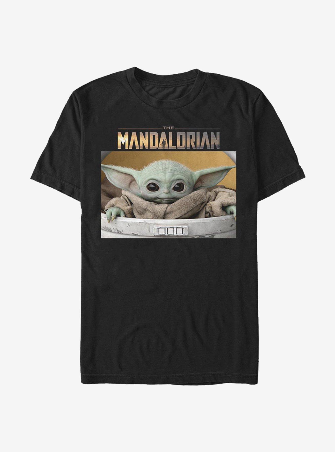Star Wars The Mandalorian The Child Box Photo T-Shirt
