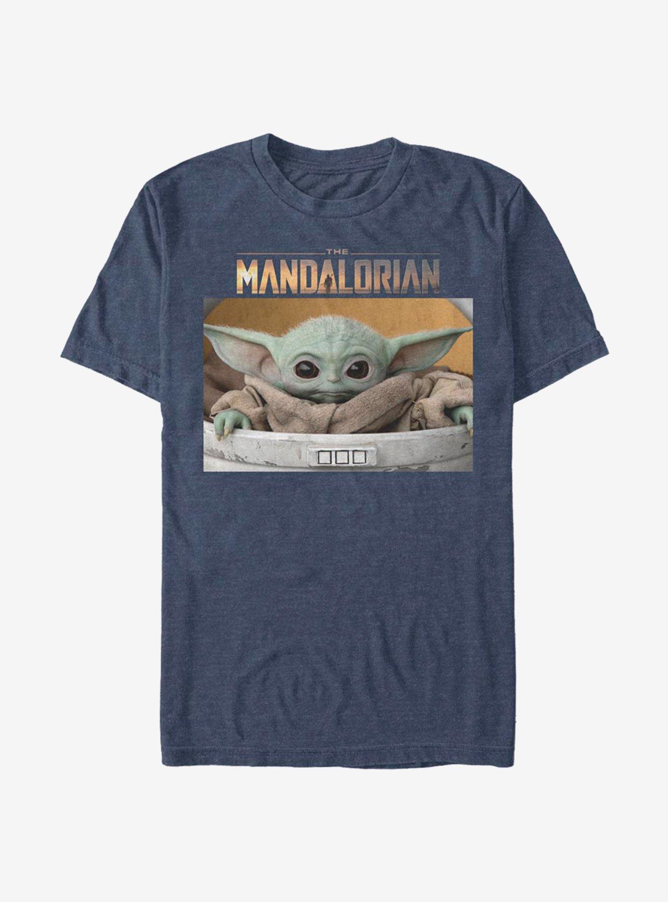 Star Wars The Mandalorian The Child Box Photo T-Shirt