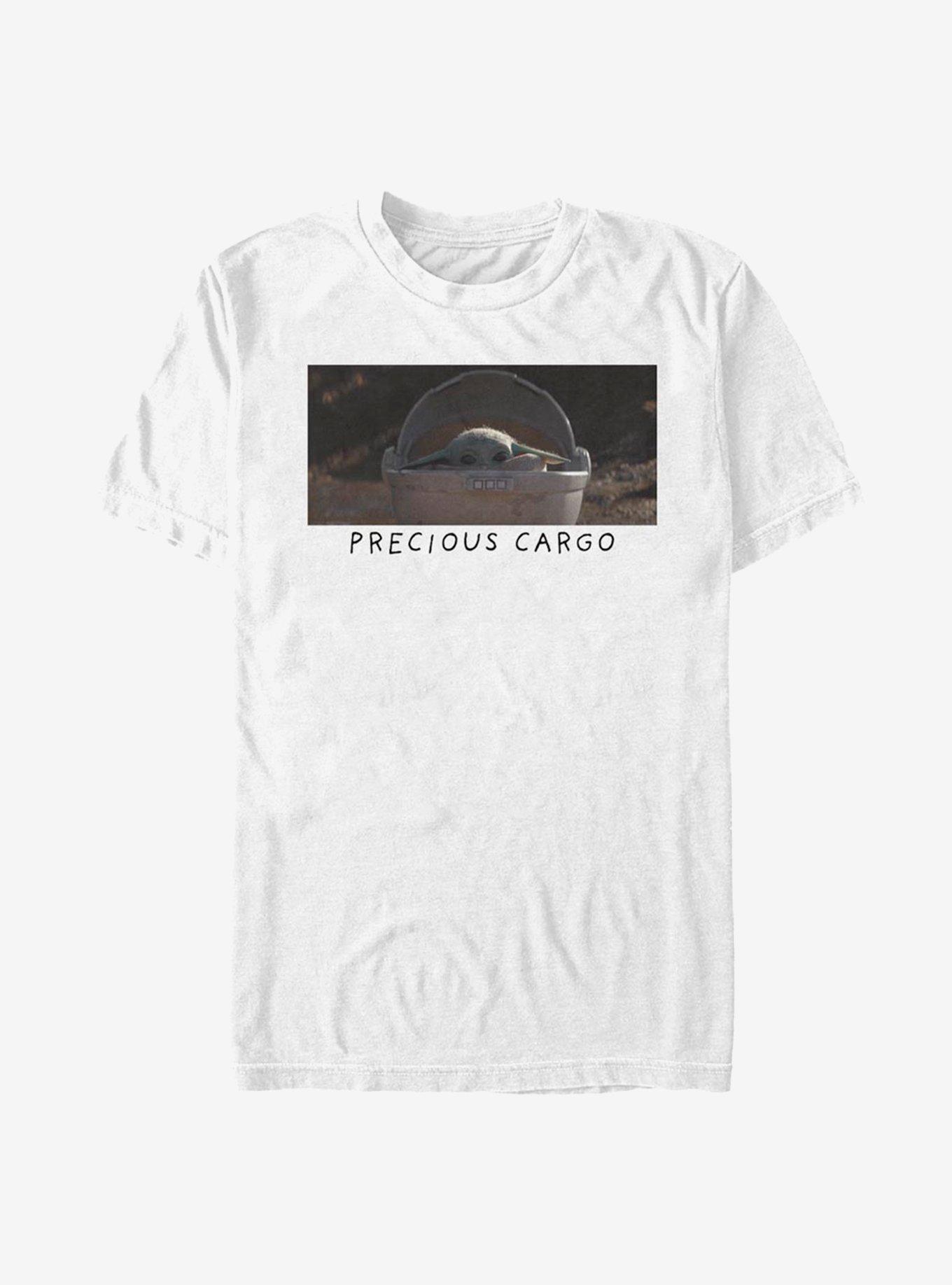 Star Wars The Mandalorian The Child Precious Cargo Photoreal T-Shirt, WHITE, hi-res