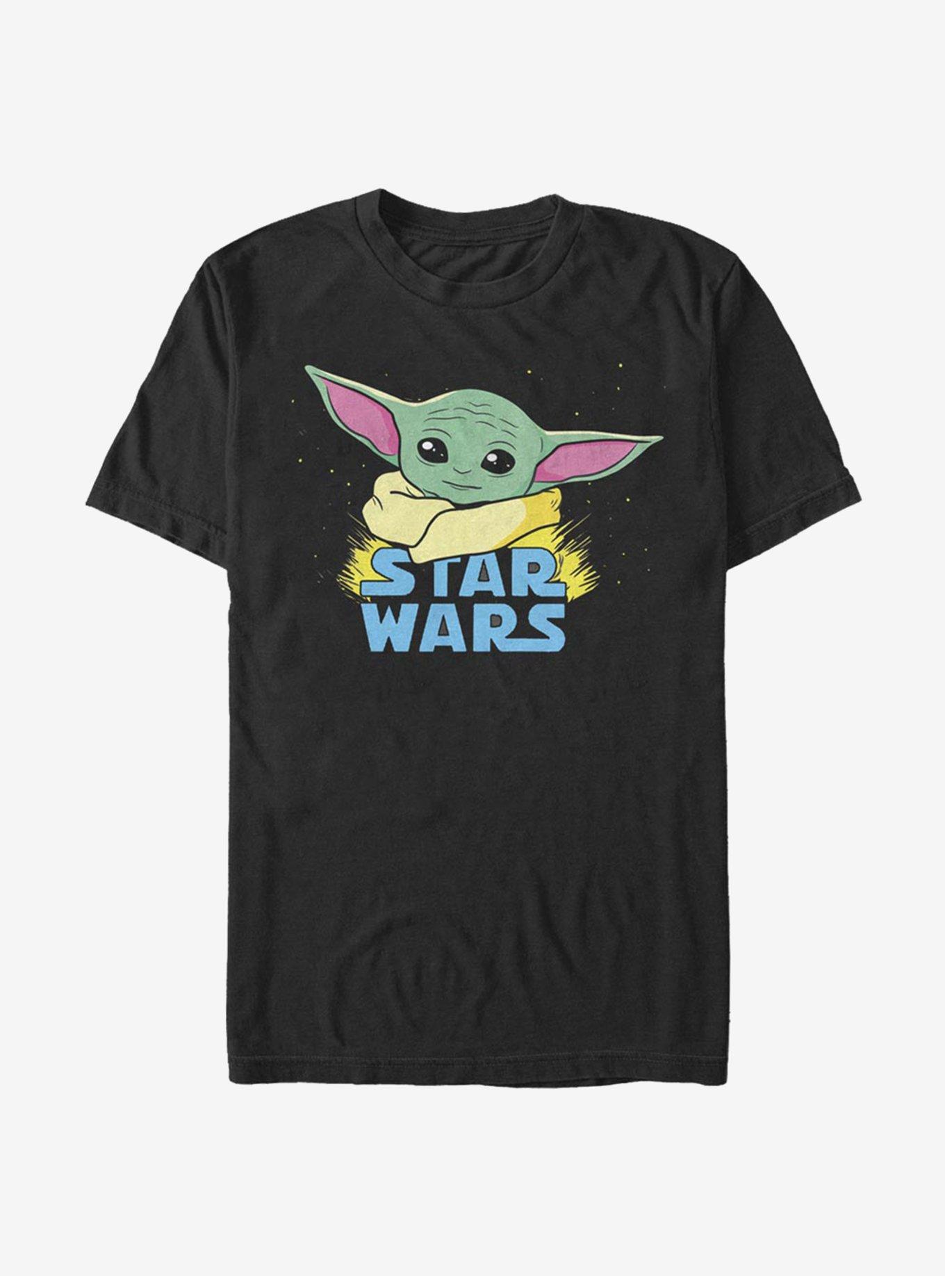 Star Wars The Mandalorian The Child Profile Logo Art T-Shirt, , hi-res