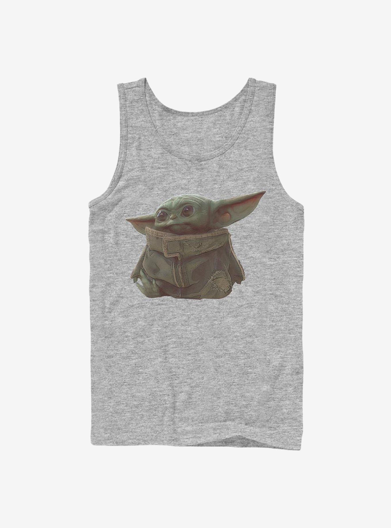 Star Wars The Mandalorian The Child Classic Pose Tank, ATH HTR, hi-res