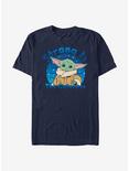 Star Wars The Mandalorian The Child Strong Is The Cuteness T-Shirt, NAVY, hi-res
