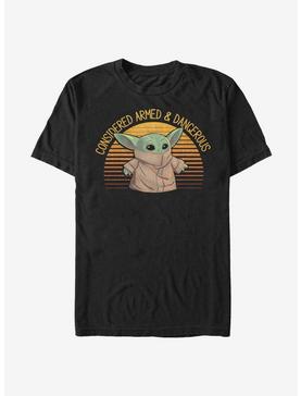 Star Wars The Mandalorian The Child Considered Armed & Dangerous T-Shirt, , hi-res