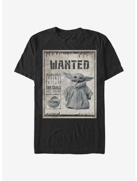 Star Wars The Mandalorian Wanted The Child Poster T-Shirt, , hi-res