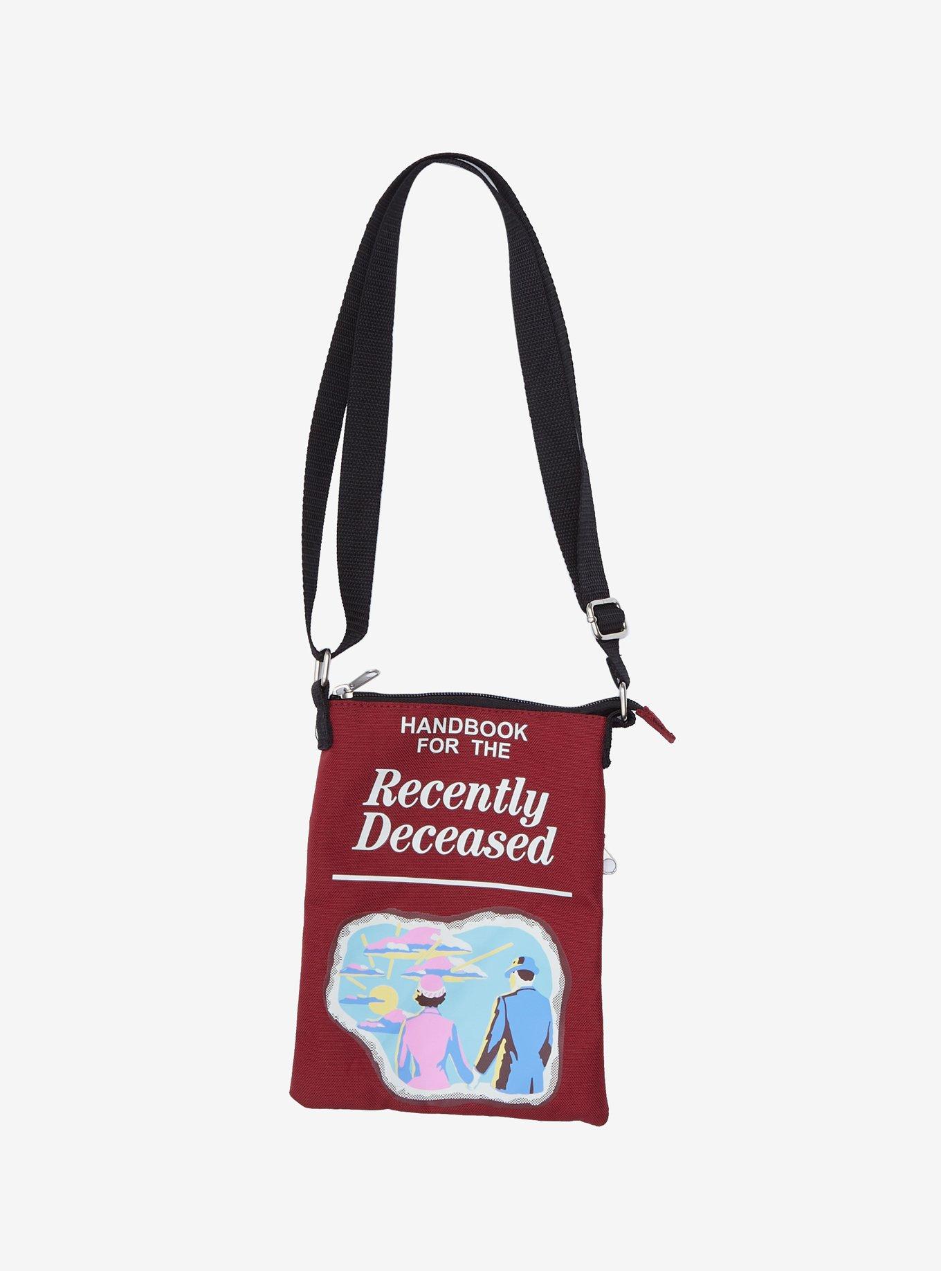 Beetlejuice Handbook For The Recently Deceased Passport Crossbody Bag, , hi-res