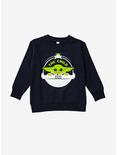 Star Wars The Mandalorian The Child & Frog Toddler Crewneck - BoxLunch Exclusive, GREEN, hi-res