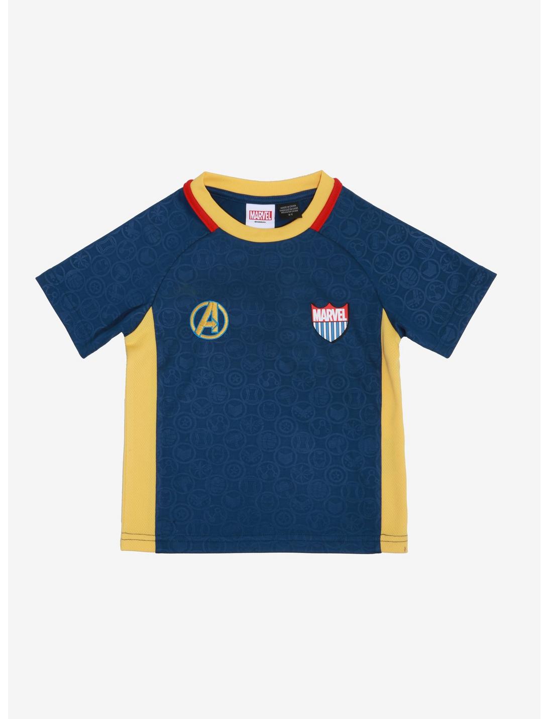 Marvel Avengers Toddler Soccer Jersey - BoxLunch Exclusive, RED, hi-res