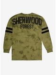 Disney Robin Hood Sherwood Forest Tie-Dye Hype Jersey - BoxLunch Exclusive, RED, hi-res