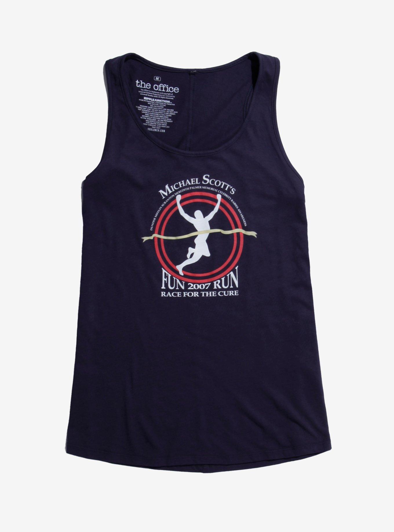 The Office Michael Scott's Fun Run Women's Tank Top - BoxLunch Exclusive, RED, hi-res