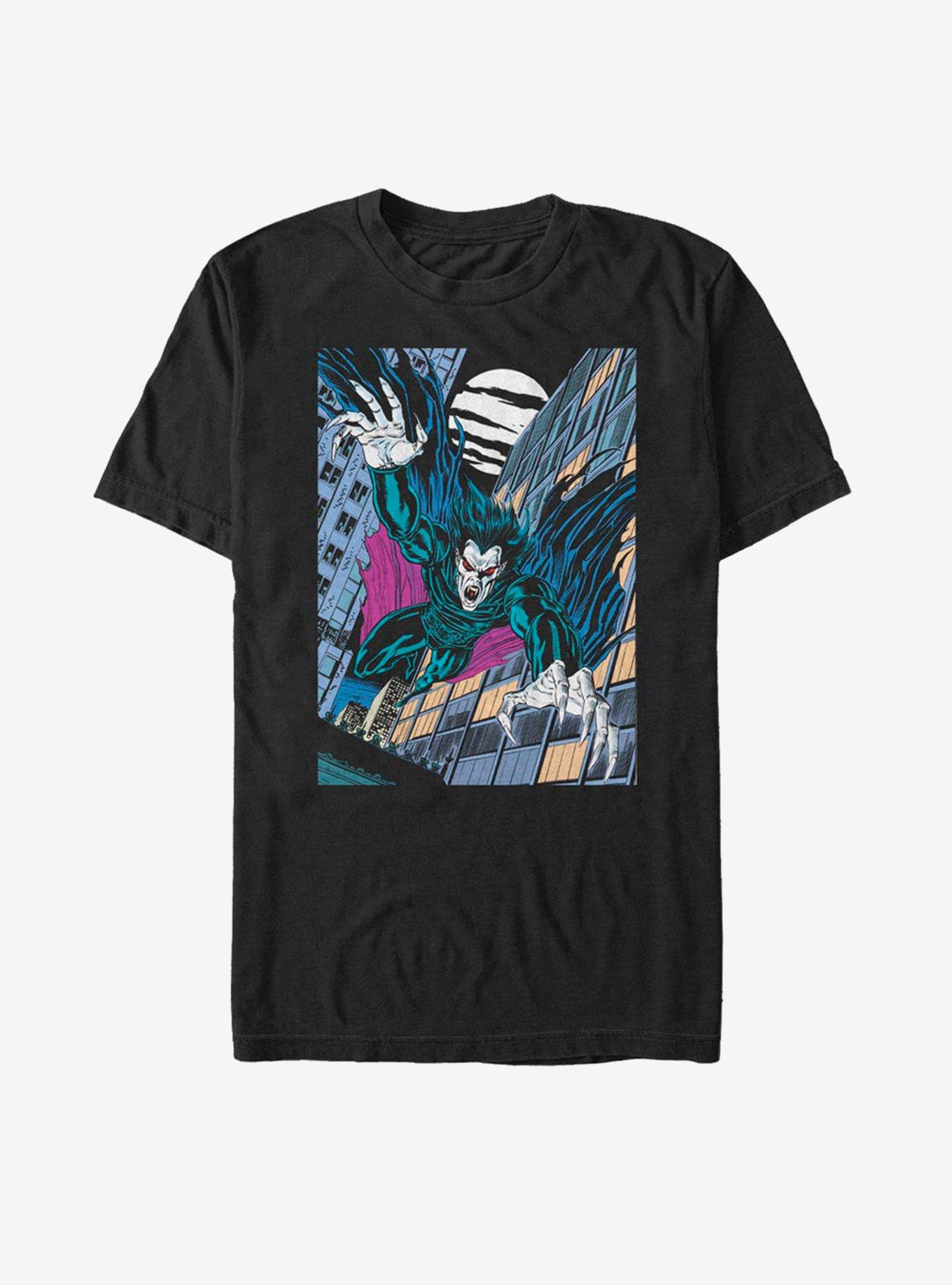 Marvel Morbius The Living Vampire Vampire Flight T-Shirt, , hi-res