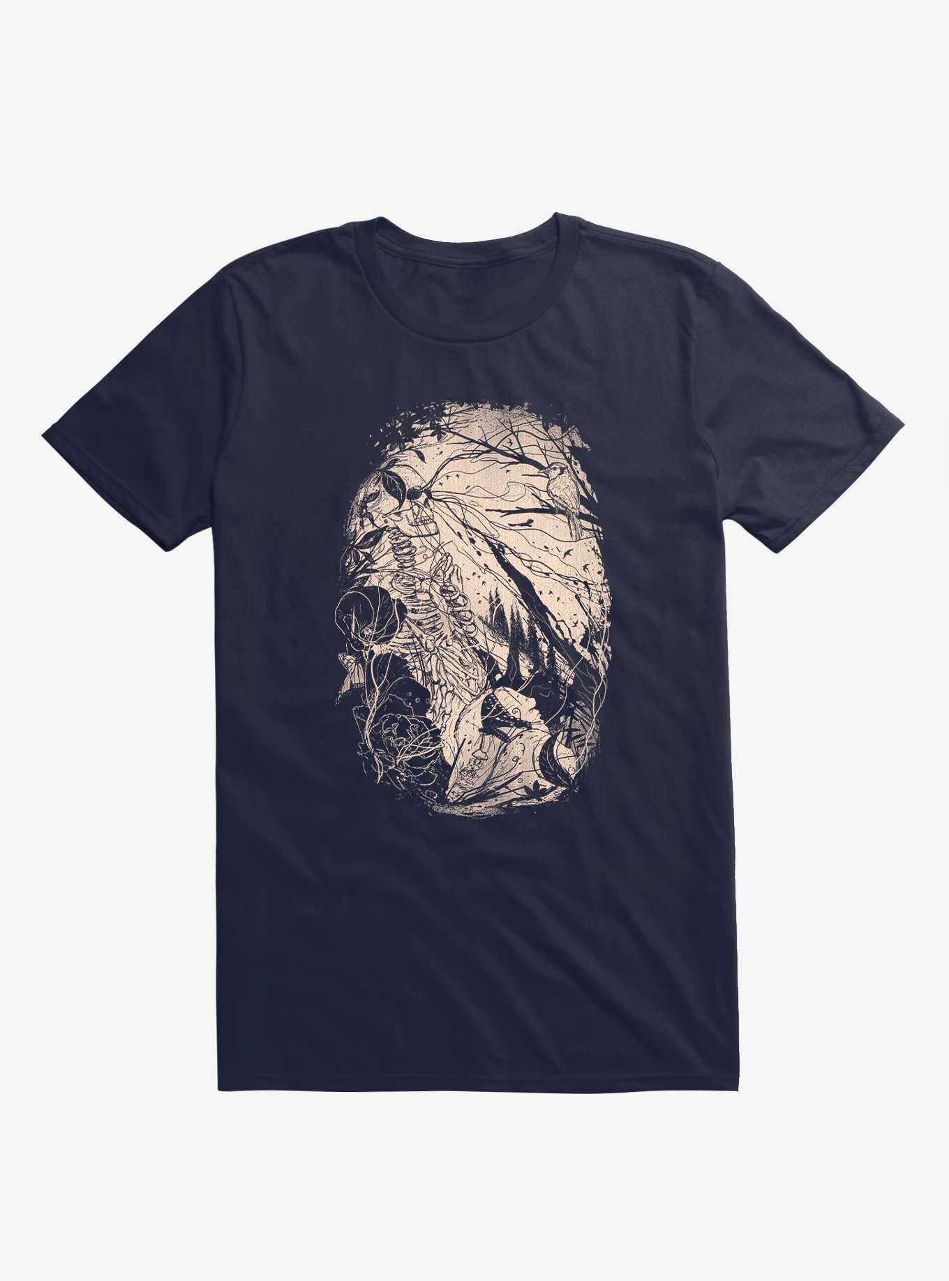 Comfortably Numb Skeleton T-Shirt, , hi-res