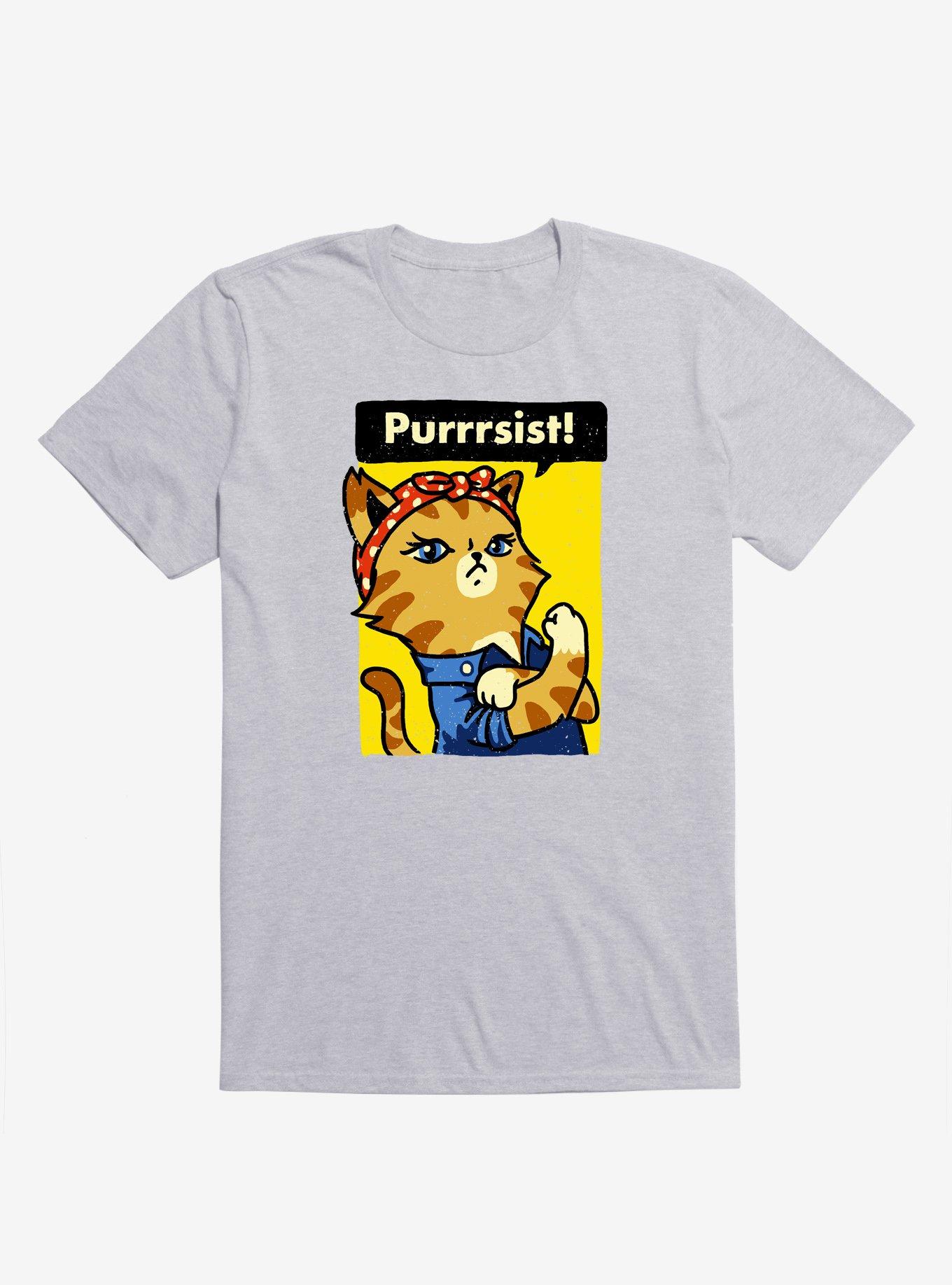 Purrrsist! Cat T-Shirt, , hi-res