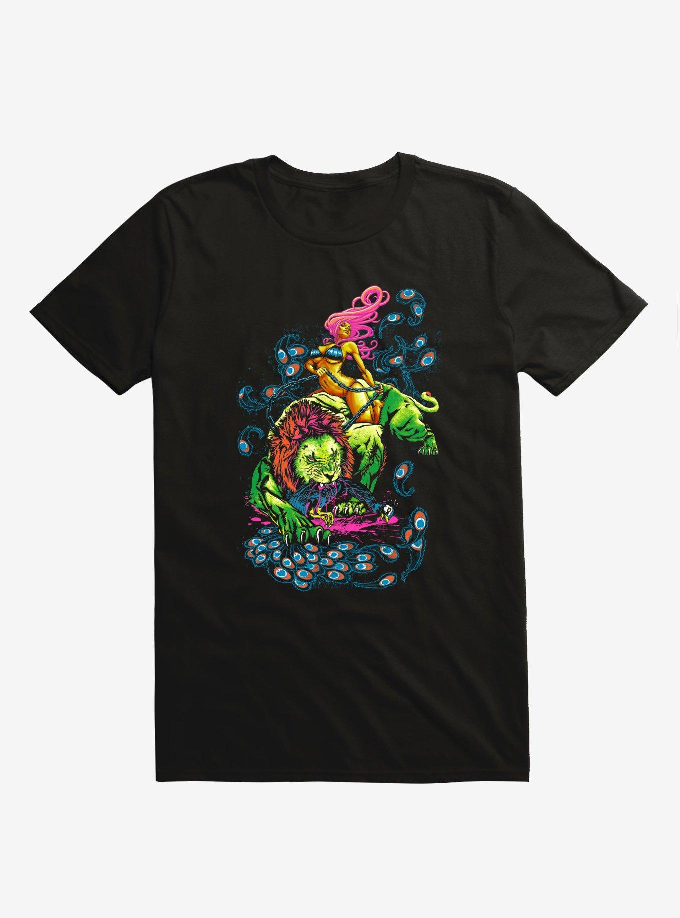 Sour Puss Lion T-Shirt, , hi-res