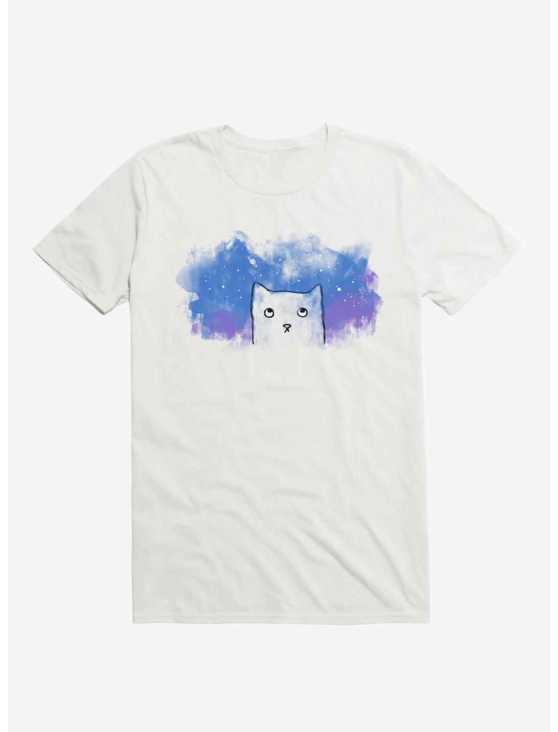 Spacing Out T-Shirt, WHITE, hi-res