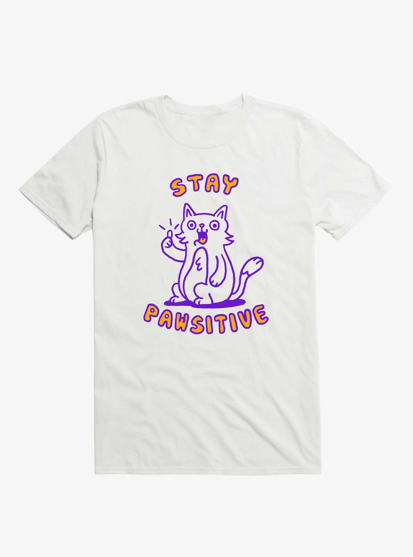 Stay Pawsitive T-Shirt, , hi-res