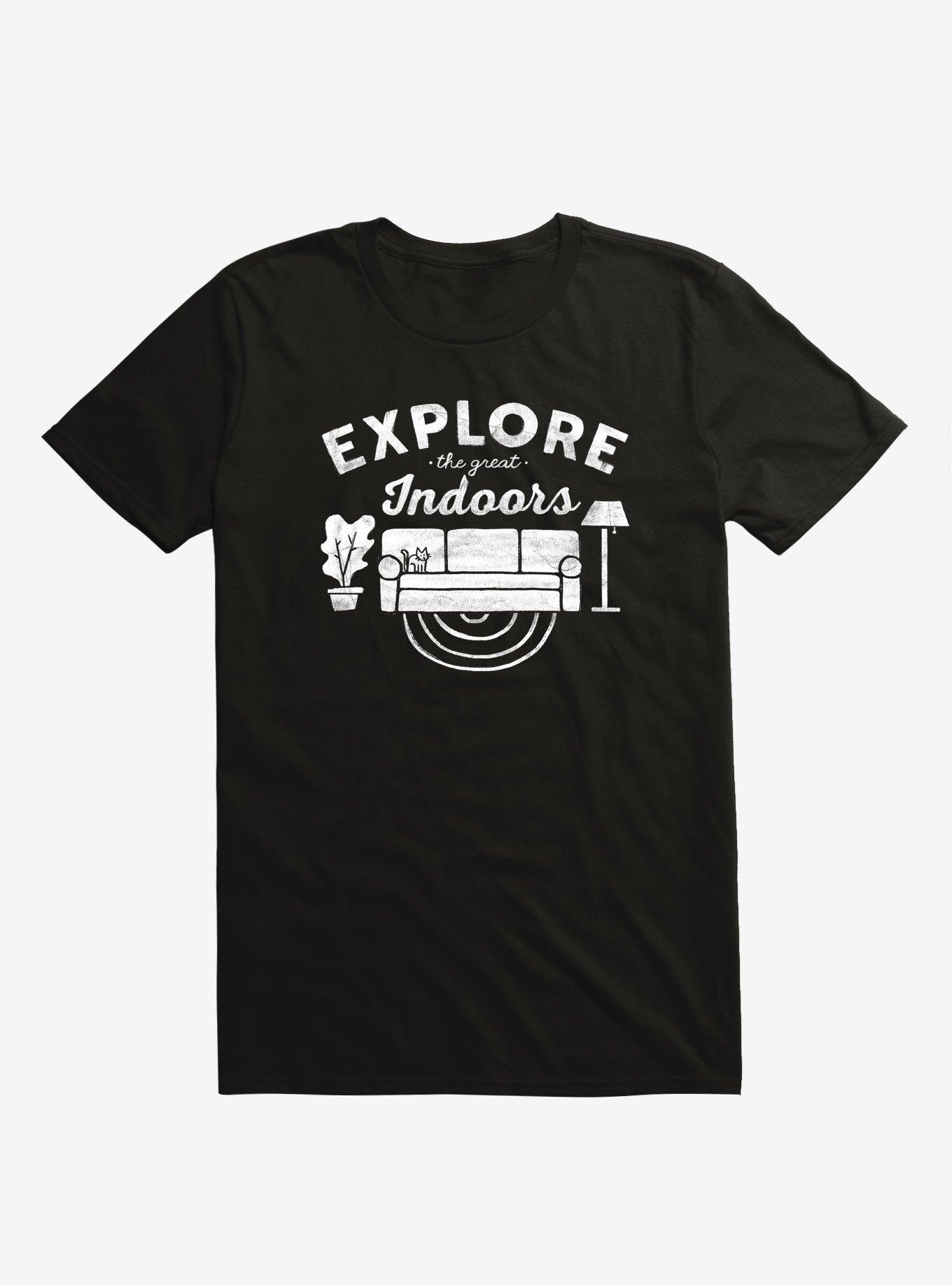 The Great Indoors T-Shirt, BLACK, hi-res