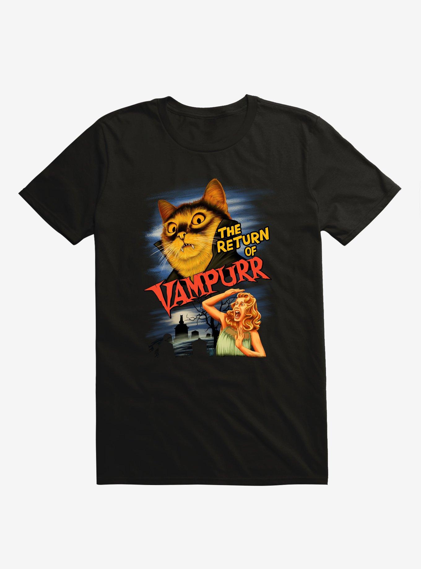 The Return Of Vampurr T-Shirt, BLACK, hi-res