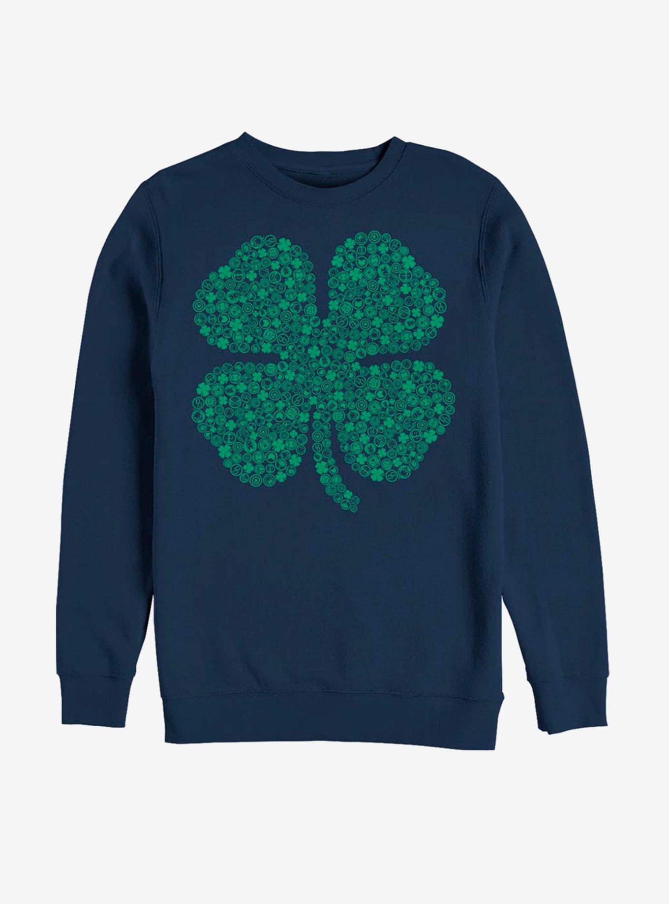 Marvel Avengers Shamrock Icon Sweatshirt, , hi-res